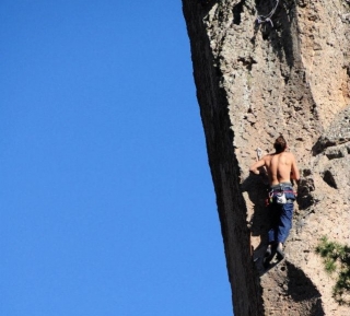 Escalada en el rancho